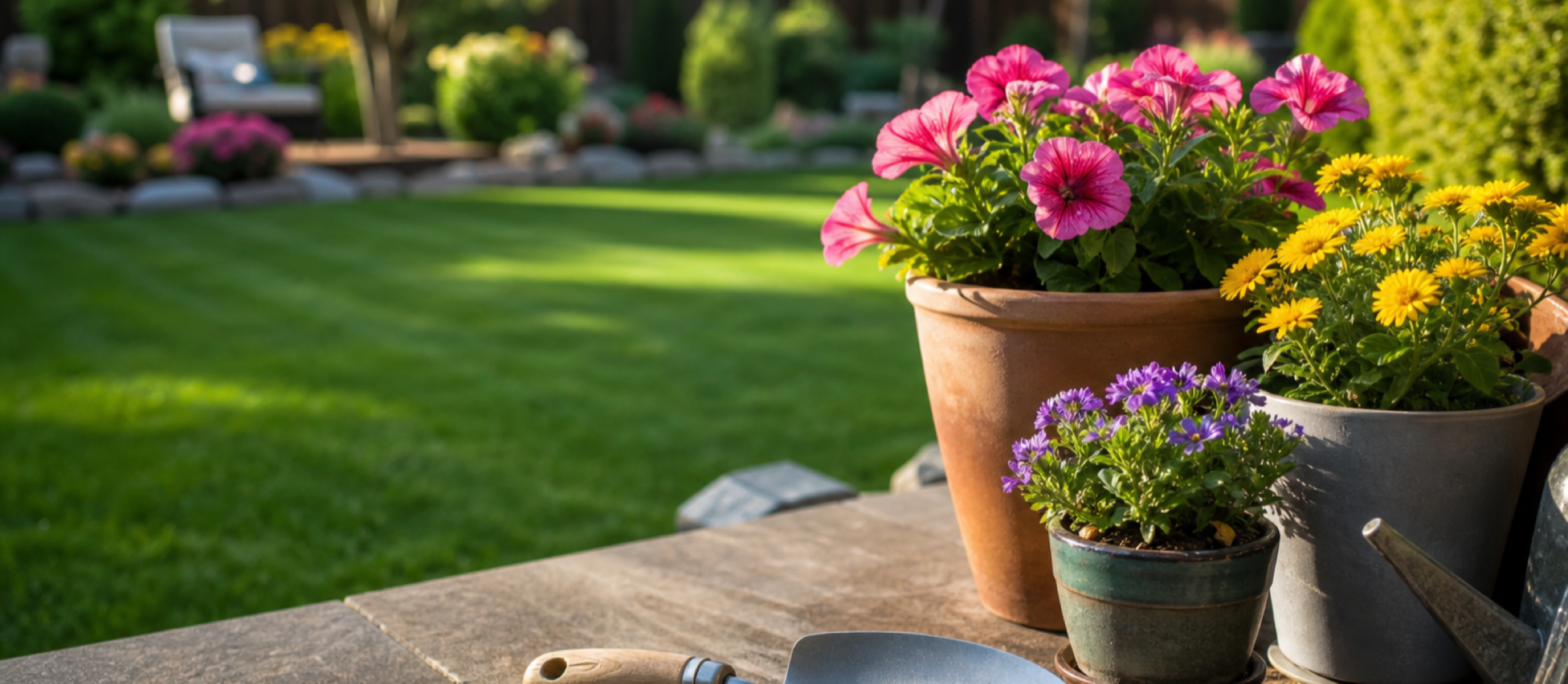 Flower planting