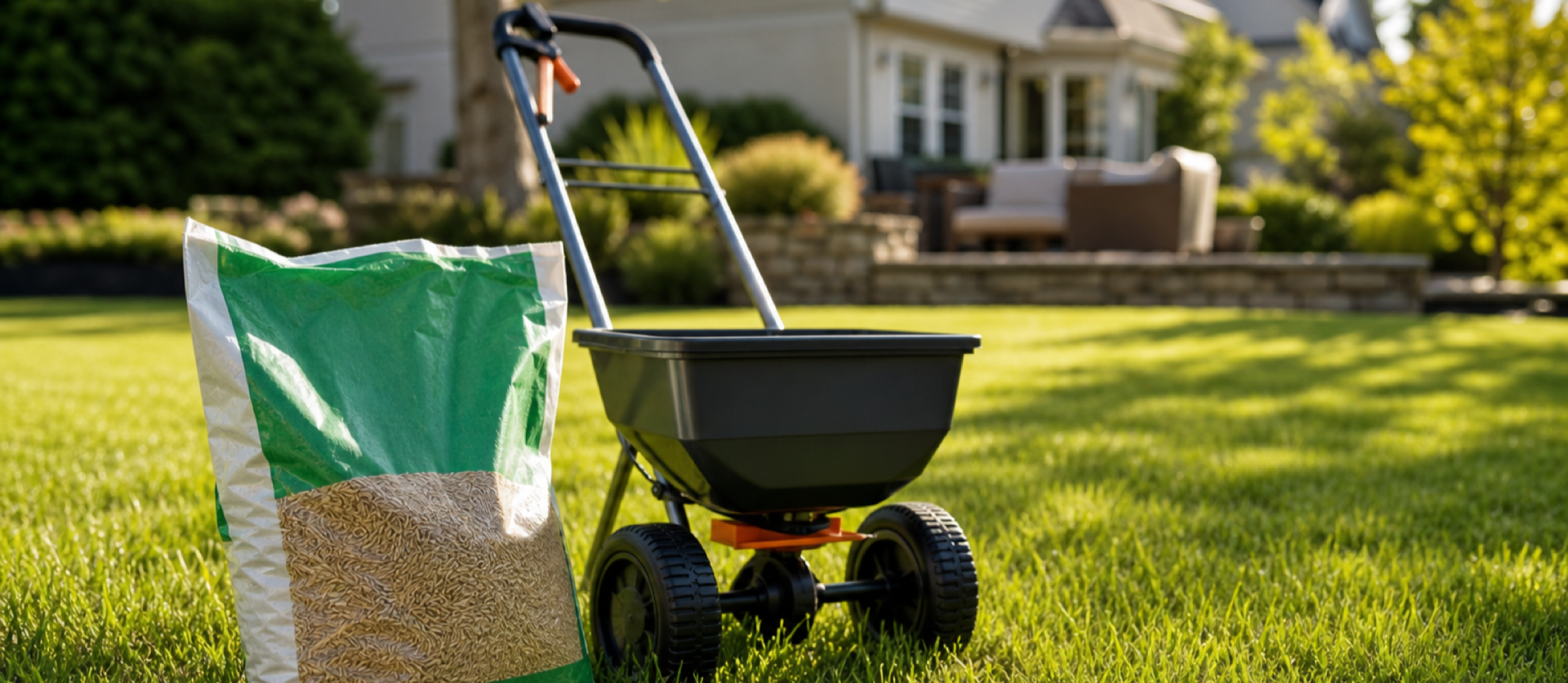 Seeding lawns
